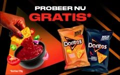 100% Cashback 2 x Doritos 170 gram bij Hashting