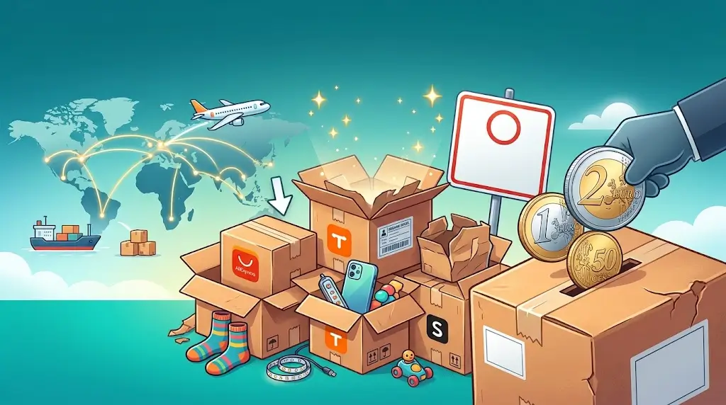 De €3-regel voor kleine pakketjes: ook AliExpress, Temu en Shein worden duurder